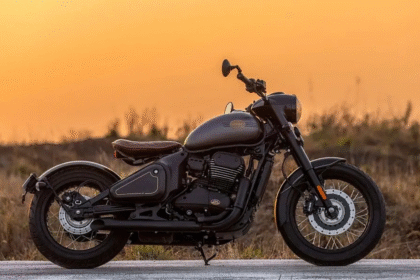 jawa perak retro bobber bike